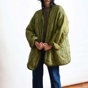 Vintage Military Quilted Liner Jacket